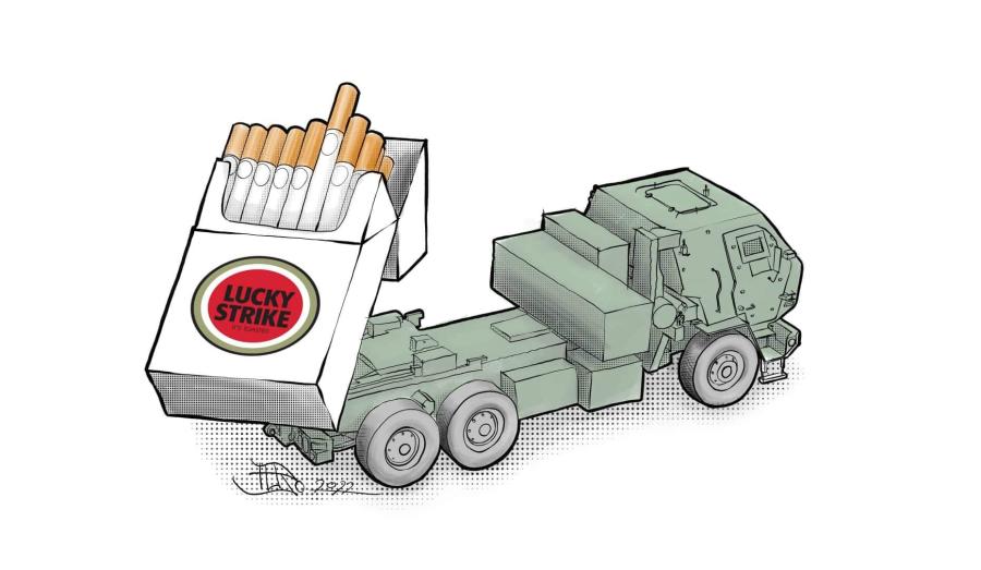 LUCKY STRIKE ITS TOASTED